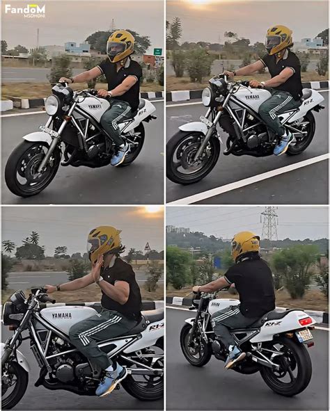 Cricket Legend And Motorcycle Buff MS Dhoni Seen Riding Super Rare ...