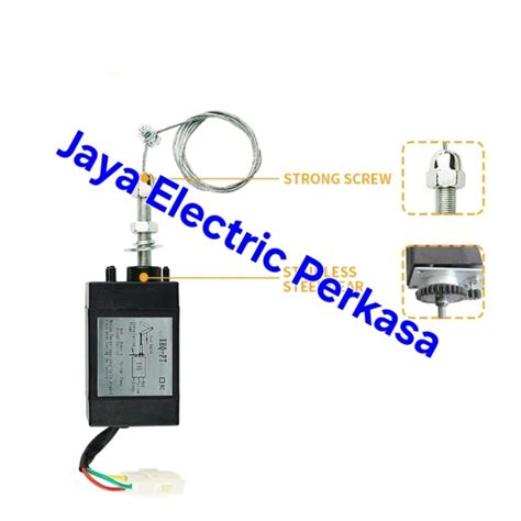Jual Solenoid Genset XHQ PT 24V NO normal Open (Tarik) Selenoid Kotak ...