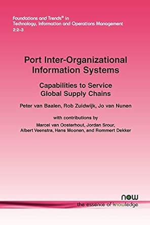 Buy Port Inter-Organizational Information Systems: Capabilities to ...