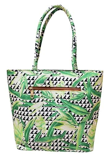 Buy IMAGO women hand held bag (Black, White) at Amazon.in