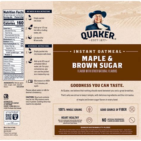 How Much Sugar Is Actually In Quaker Oats?