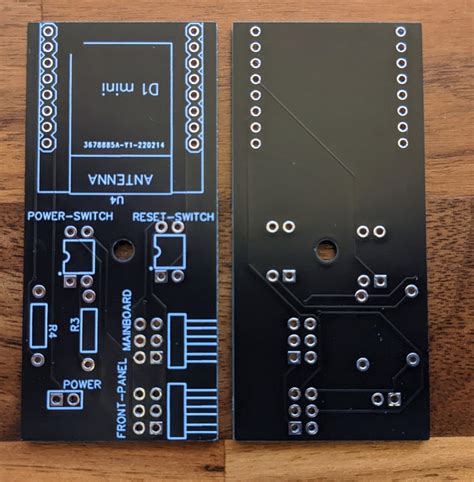 First PCB version for the pc-switch for ESPHome - My first PCB design ever