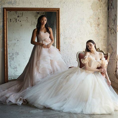 Lazaro Wedding Lazaro Style 3704 A Glitter Sparkly Mermaid Dress At