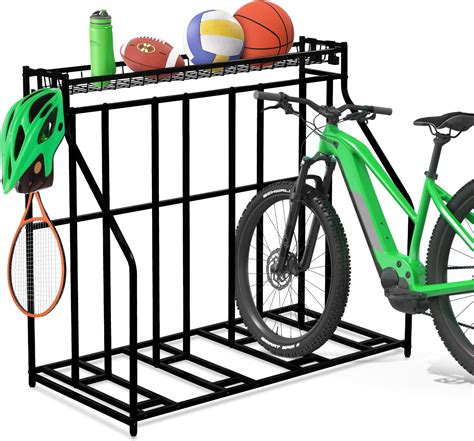 Amazon.com: TROPOW Commercial Floor Bike Rack Stand, 10-Bike Capacity ...