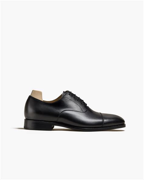 Solviken – Black Calf : Handcrafted Leather Lace-Up Shoes