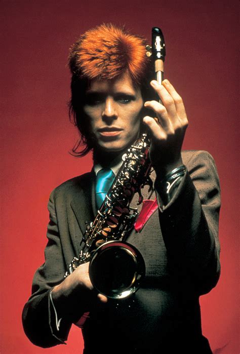 Pictures of David Bowie as Ziggy Stardust in the 1970s ~ vintage everyday