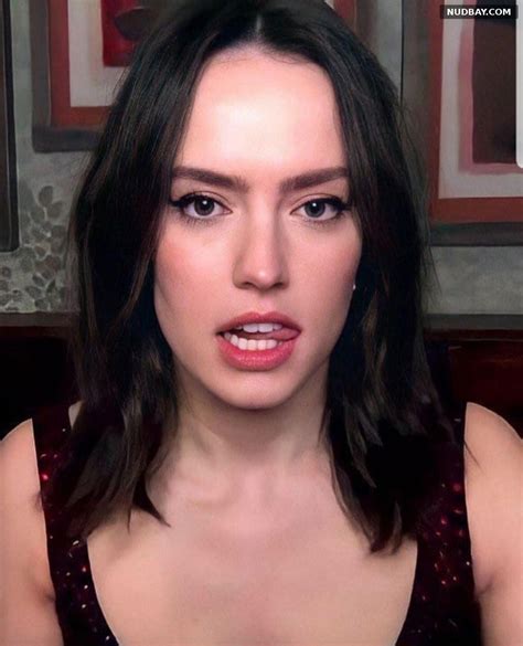 Daisy Ridley Opens Mouth Licks Lips – Nudbay