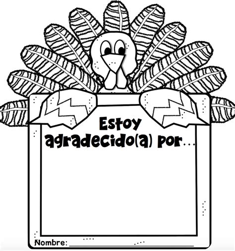 Printable Spanish Thanksgiving Worksheets | FREE Printable