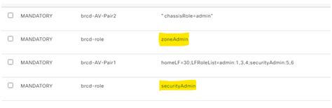 Connectrix Brocade: TACACS Authentication Failure "RBAC permission ...