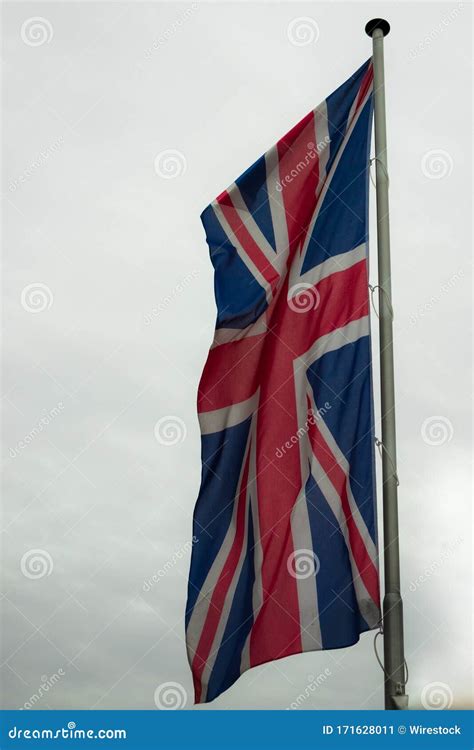 The Flag of Great Britain (British Flag) Called Union Jack. Editorial Photo - Image of english ...