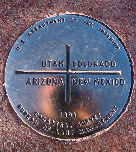 Four Corner States Map at Barbara Blackmon blog