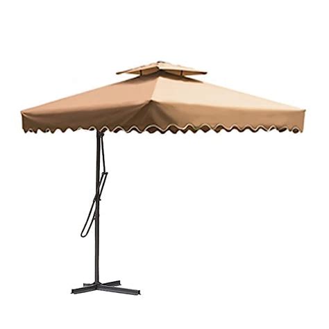 Rooftop 10ft Hanging Cantilever Umbrella for Garden | Offset Design ...