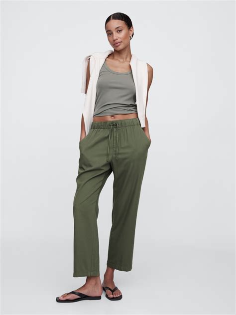 Women's Twill Pants | Gap Factory