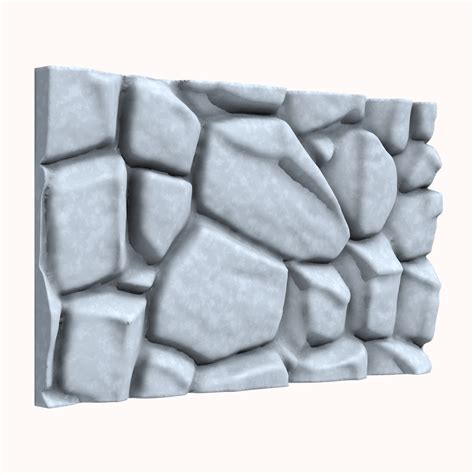 🏘️ Rough Cliff Panel for 3D Printing・ STL File for 3D printing・Cults