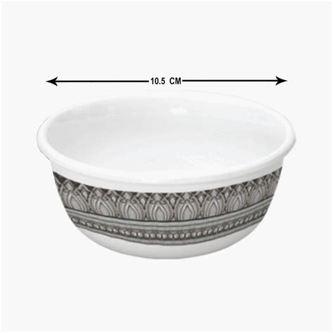 Buy SERVEWELL Urmi Printed Round Veg Bowl - Set of 6 from Servewell at ...