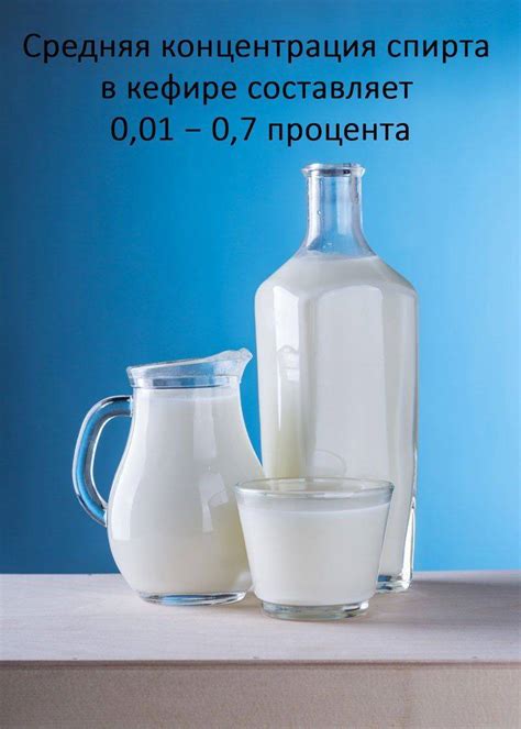 Сколько содержится алкоголя в кефире и других кисломолочных продуктах ...