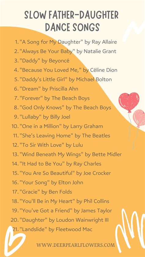 Music for father and daughter wedding dance | Beachweddingtips.com