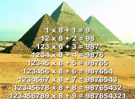 世界上最神奇的数字142857，被发现于金字塔内，试一下把它乘1到7,文化历史,文化艺术,好看视频
