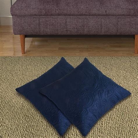 Buy La Maison Solid Cushion Covers - Set Of 2 Pcs. - Cotton - 65 cm x ...