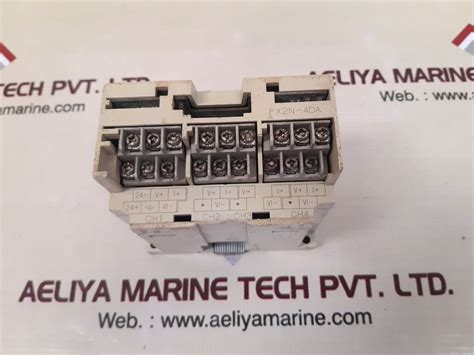 Mitsubishi fx2n-4da programmable controller dc24v – Aeliya Marine Tech