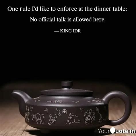 No official talk is allow... | Quotes & Writings by KING IDR | YourQuote