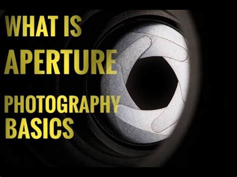 Image result for Aperture Tutorial