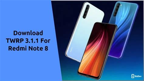 TWRP for Redmi Note 8 Pro 的图像结果