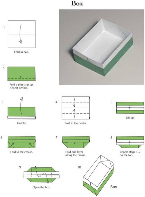 Image result for Easy Origami Box