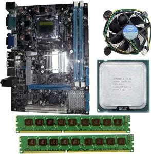 ZEBRONICS ZEB-G41-D3-4GB-COMBO LGA 775Socket ATX Intel G41 Chipset DDR3 ...