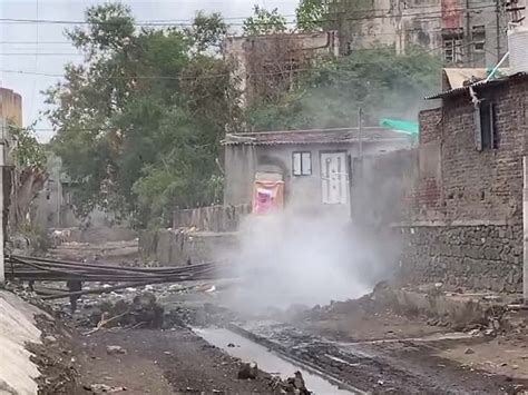 Gas line rupture near Big Tank Chowk causes disruption