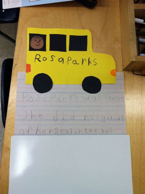 Rosa Parks Rides A Bus Book Printable