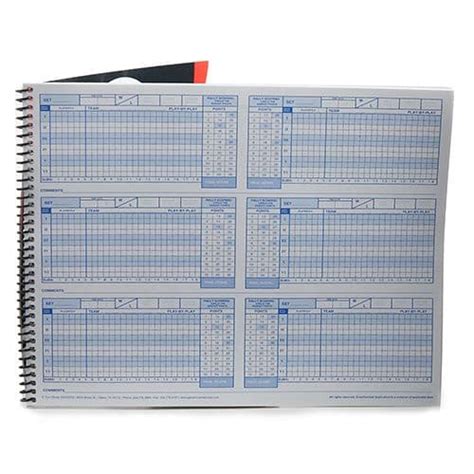 Image result for Volleyball ScoreBook
