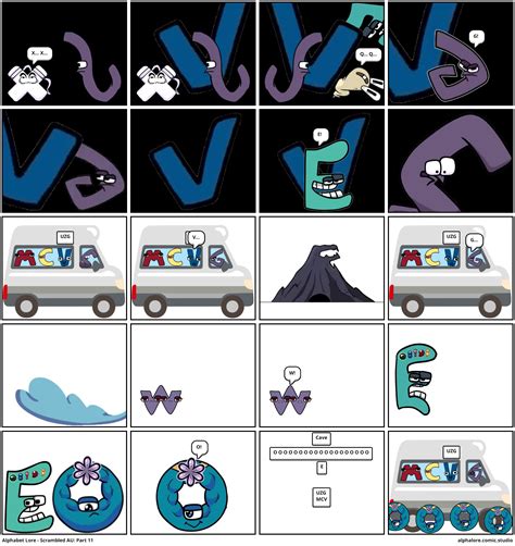 Alphabet Lore - Scrambled AU: Part 11 - Comic Studio
