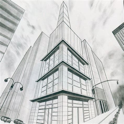 Three-Point Perspective Drawing 的图像结果