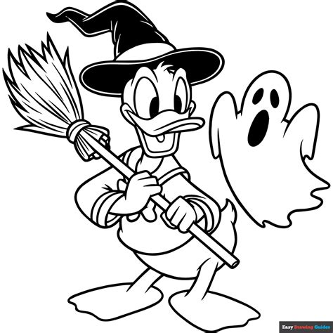 Donald Duck Coloring Pages Pdf