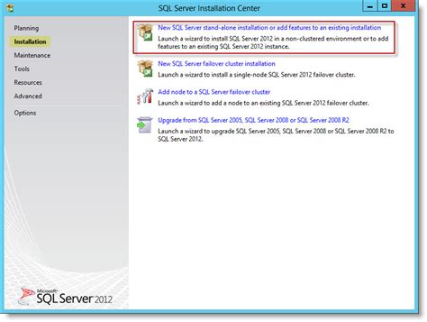 Image result for Installing Microsoft SQL Server 2012
