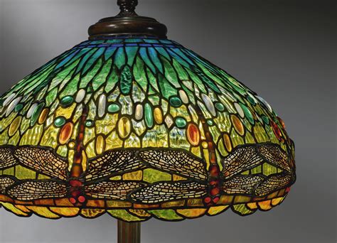 Tiffany Studios A RARE “DRAGONFLY” FLOOR LAMP SOLD. 350,000 USD ...