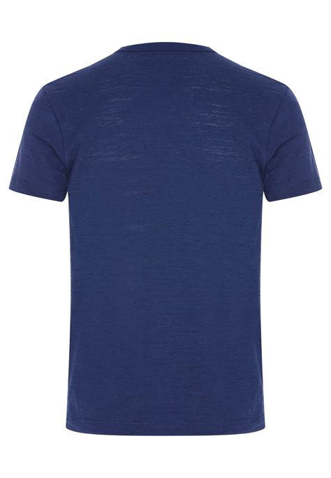 Mens Dark Blue Pocket T-Shirt | Peacocks