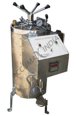 304 grade Stainless Steel Vertical Autoclave - Manufacturers, Exporters ...
