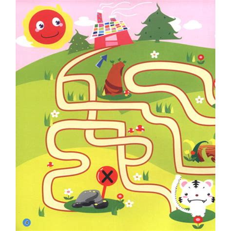 2-6岁适合幼儿园的小朋友迷宫图下载 - 学前教育资源 爱贝亲子网