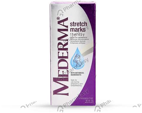 Buy MEDERMA STRETCH MARKS THERAPY TUBE OF 25GM CREAM Online & Get Upto ...