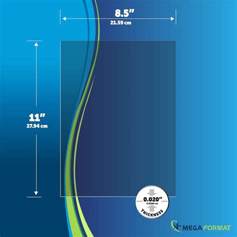 Buy Mega Format Flexible Plastic Sheet - Clear Plastic Board Sheets for ...