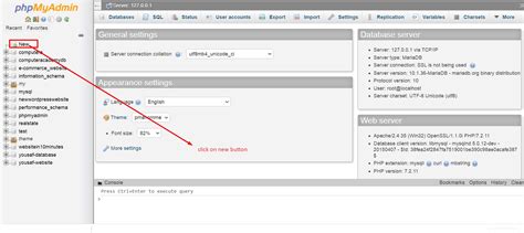Image result for How to Create Database in Xampp Server