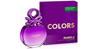 United Colors of Benetton Colours Purple for Her Eau De Toilette, 80ml ...