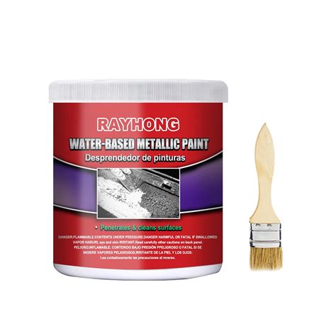 Buy OOKWE Water-based Metallic Paint Universal Rust Remover Self ...