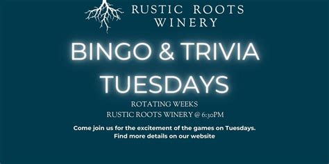 Rotating Weeks - BINGO & TRIVIA, 20168 Saint Croix Trail North, Scandia ...