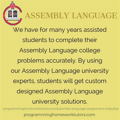 Assembly Language Assignment 的图像结果