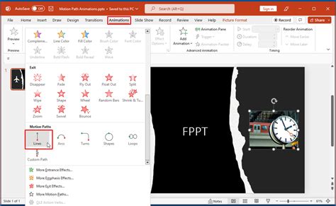 Image result for PowerPoint Animation Move Object