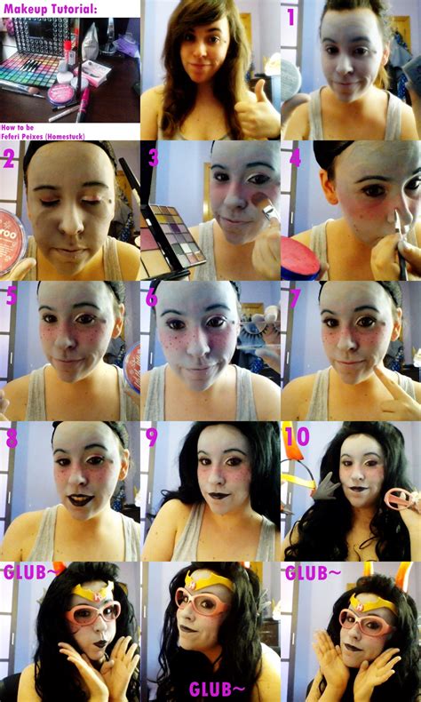 Image result for Homestuck Makeup Tutorial