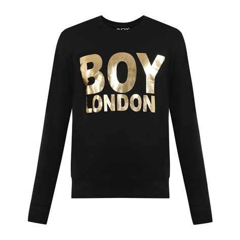 Buy Boy London Men Black Bold Brand Name Sweatshirt Online - 702494 ...